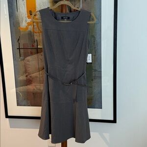 Calvin Klein Women’s Sleeveless Dress with Belt